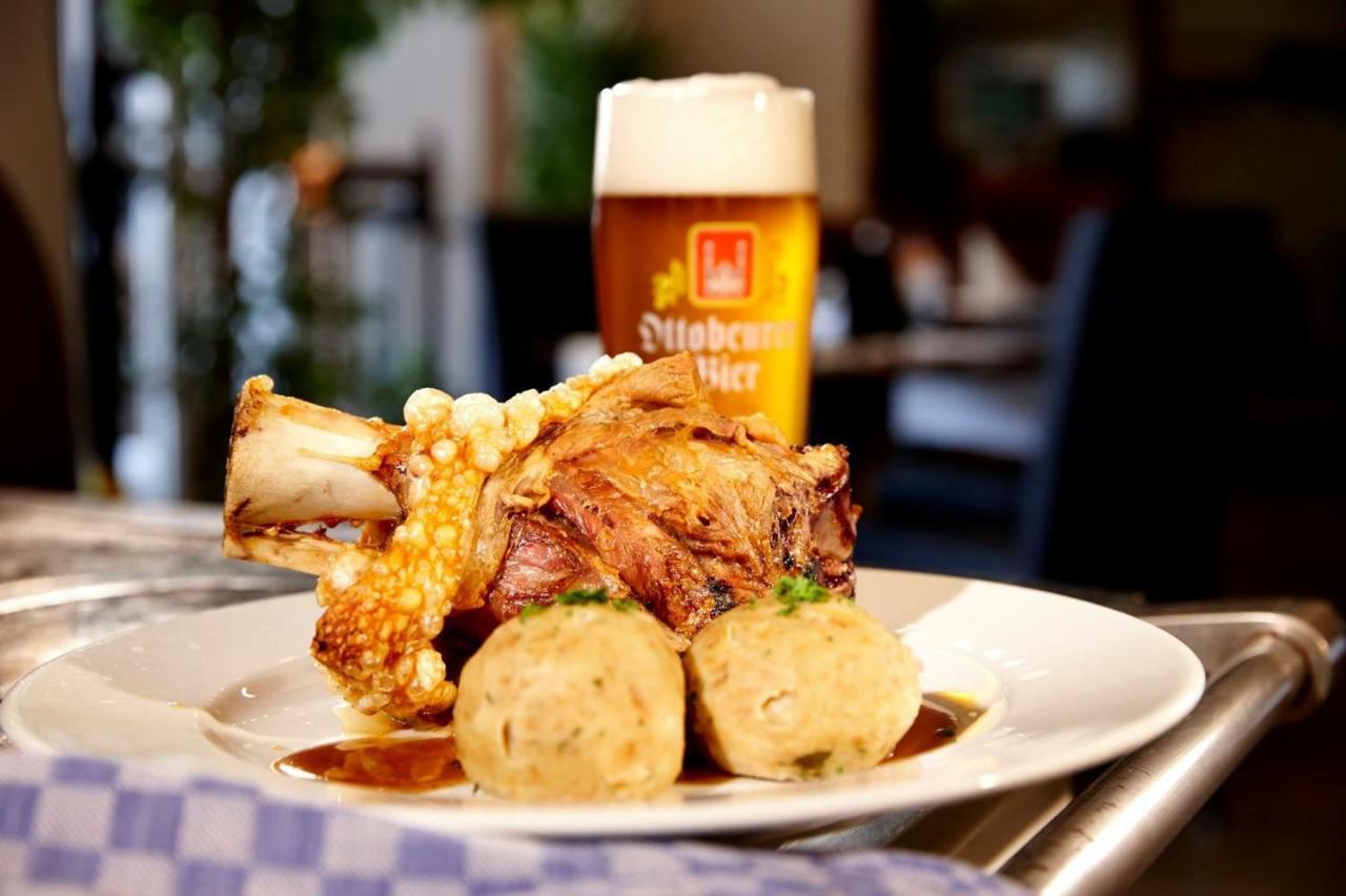 Akzent Brauerei Hotel Hirsch 오토보이렌 외부 사진