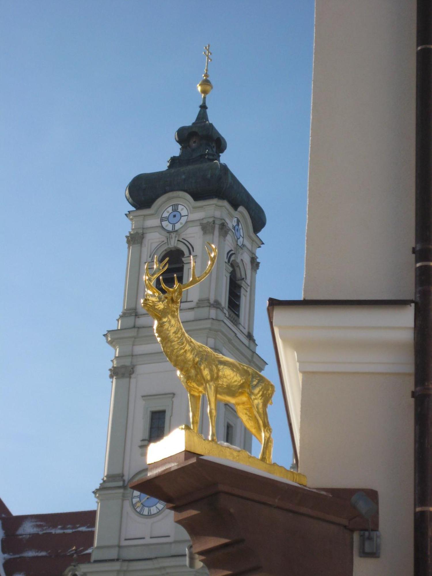 Akzent Brauerei Hotel Hirsch 오토보이렌 외부 사진
