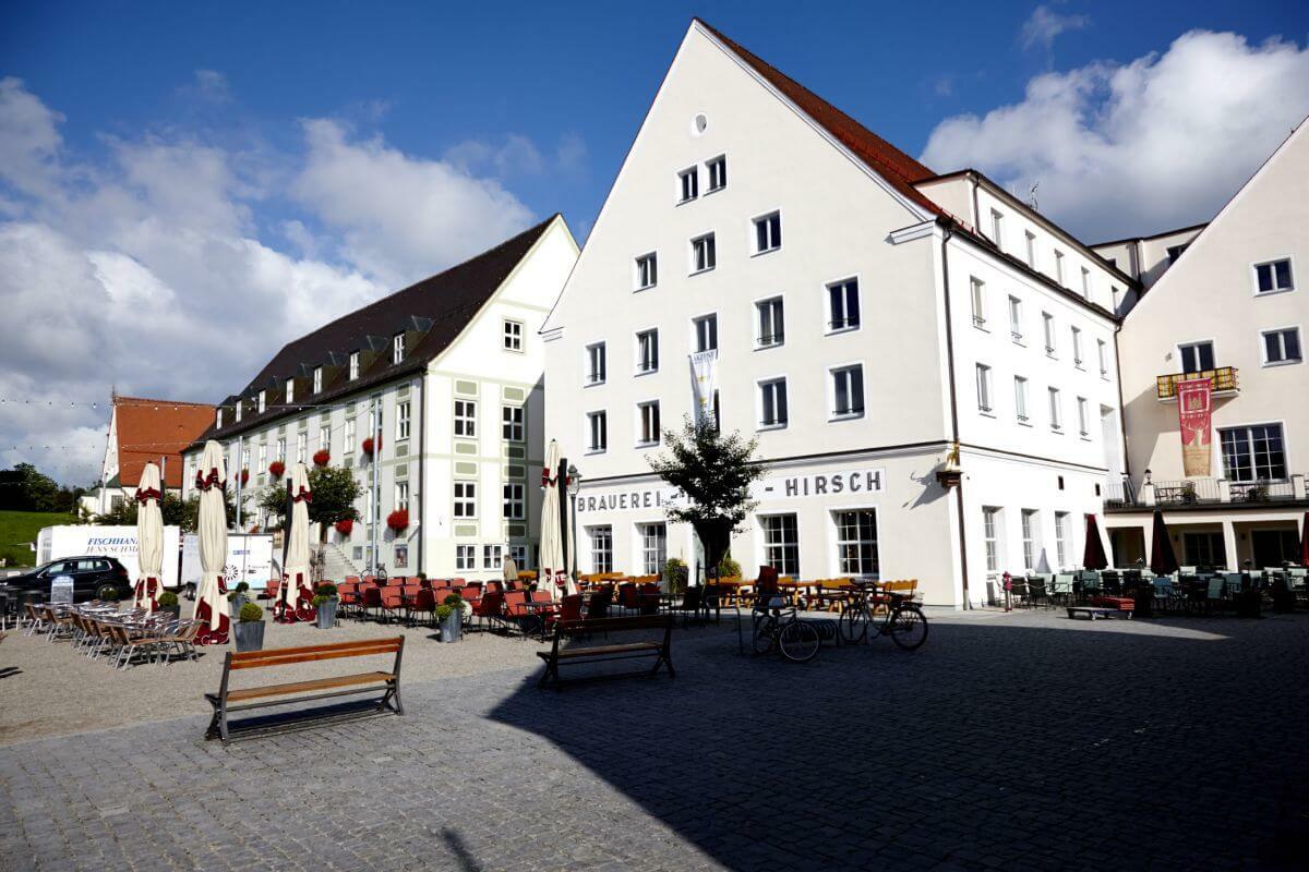 Akzent Brauerei Hotel Hirsch 오토보이렌 외부 사진